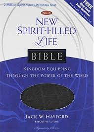 NKJV New Spirit Filled Life Bible B/L Black - Jack W Hayford